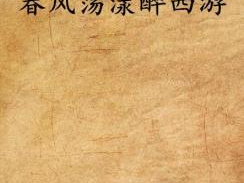 春风荡漾全文免费阅读,浪漫邂逅的青春旋律