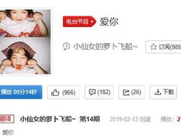 小仙女有声试听,探寻神秘仙子的奇幻之旅